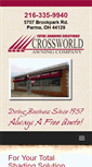 Mobile Screenshot of crossworldawnings.com